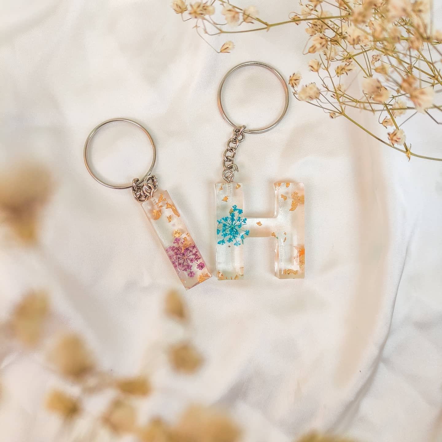 Floral Keychain