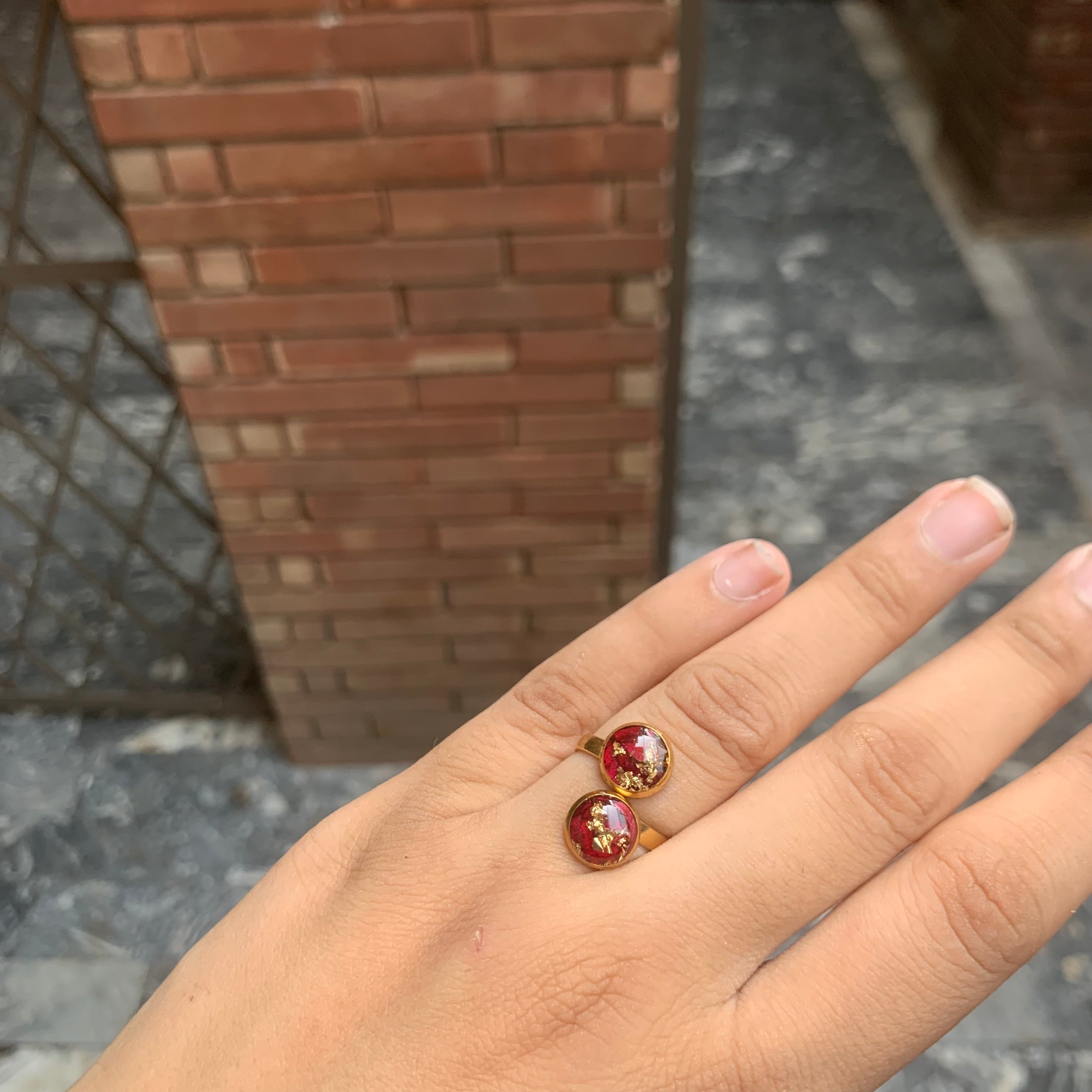 Double Elegance Ring