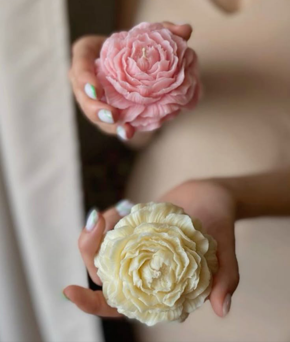 Peony Candle (Large)