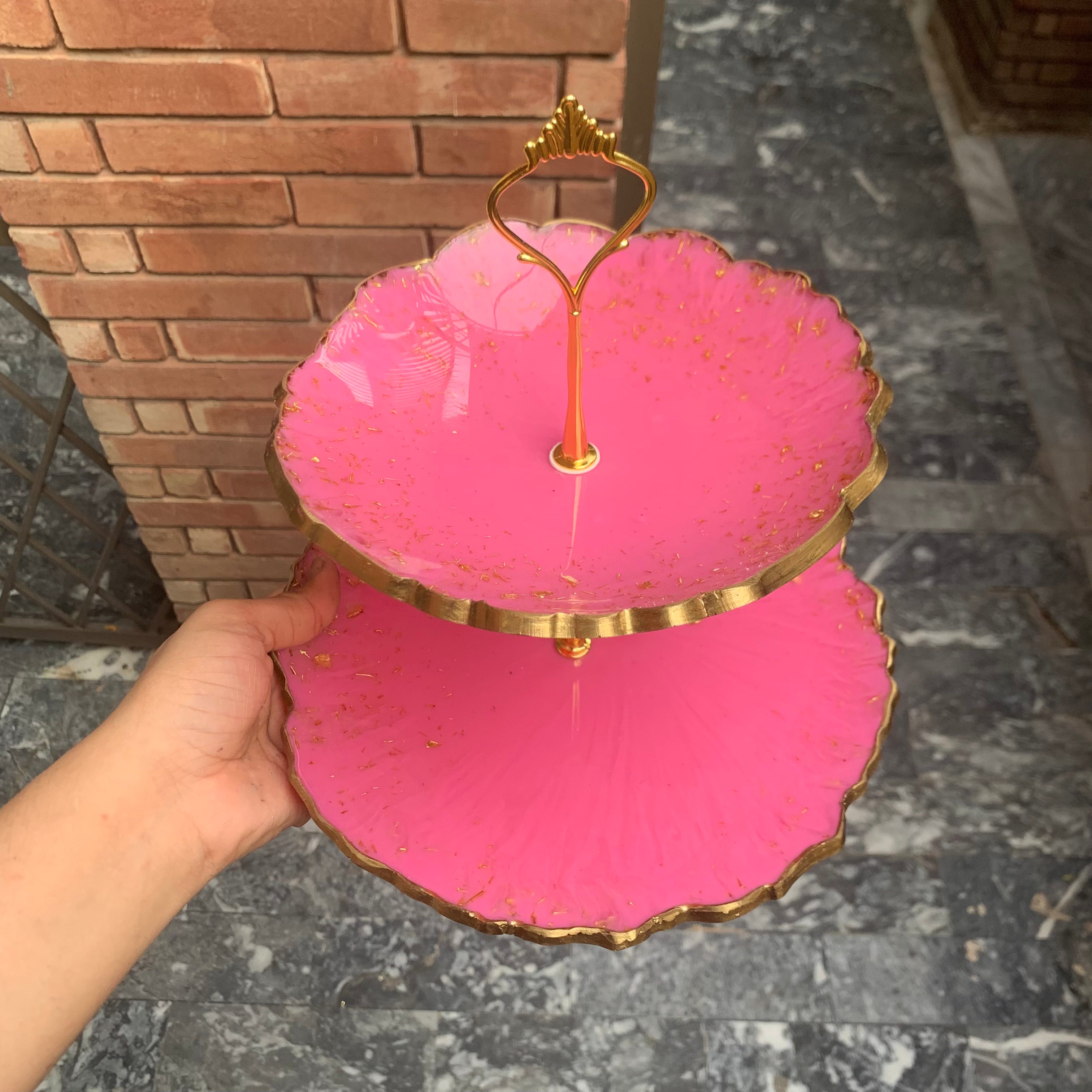 Bowl Tier Stand | Resin Cake stand