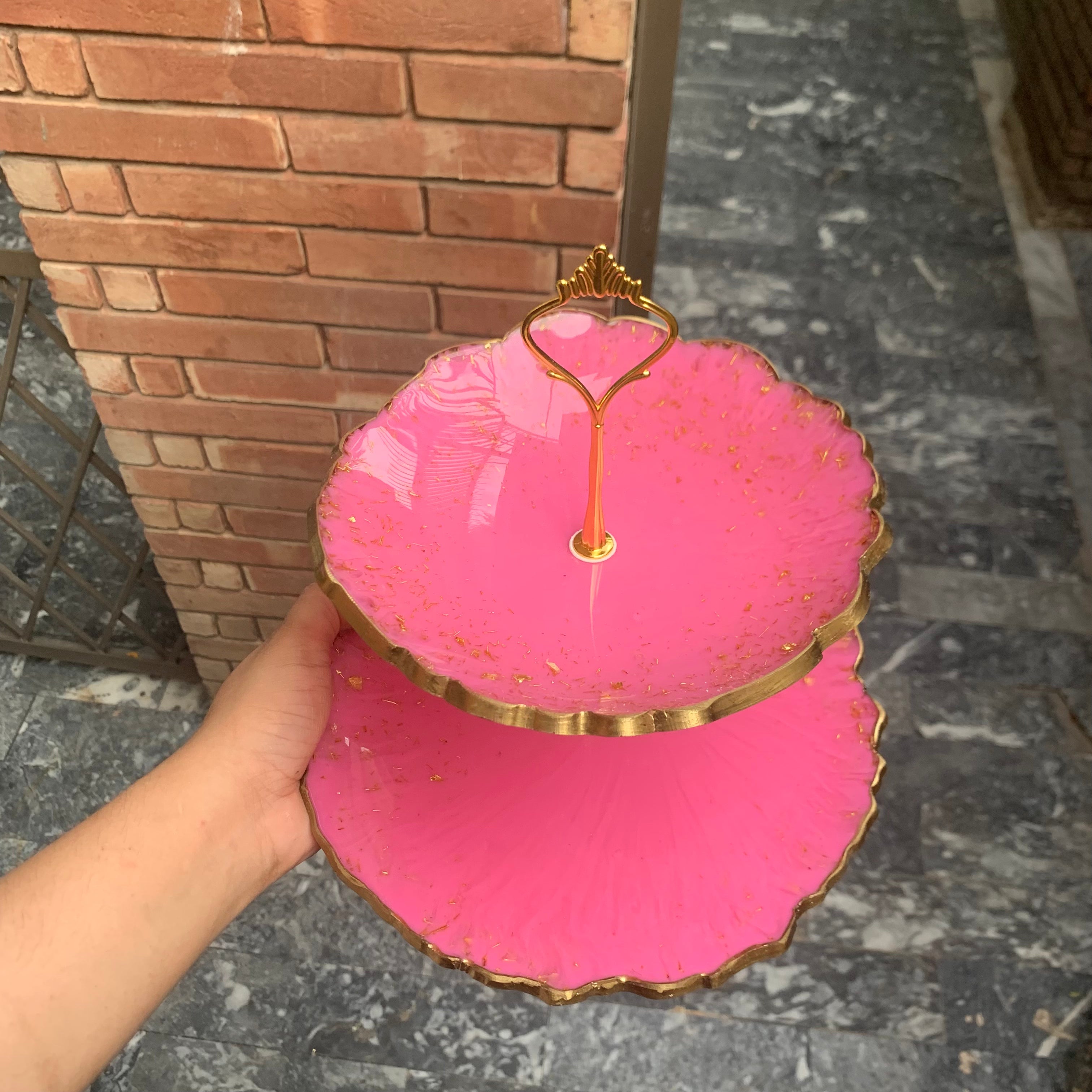 Bowl Tier Stand | Resin Cake stand