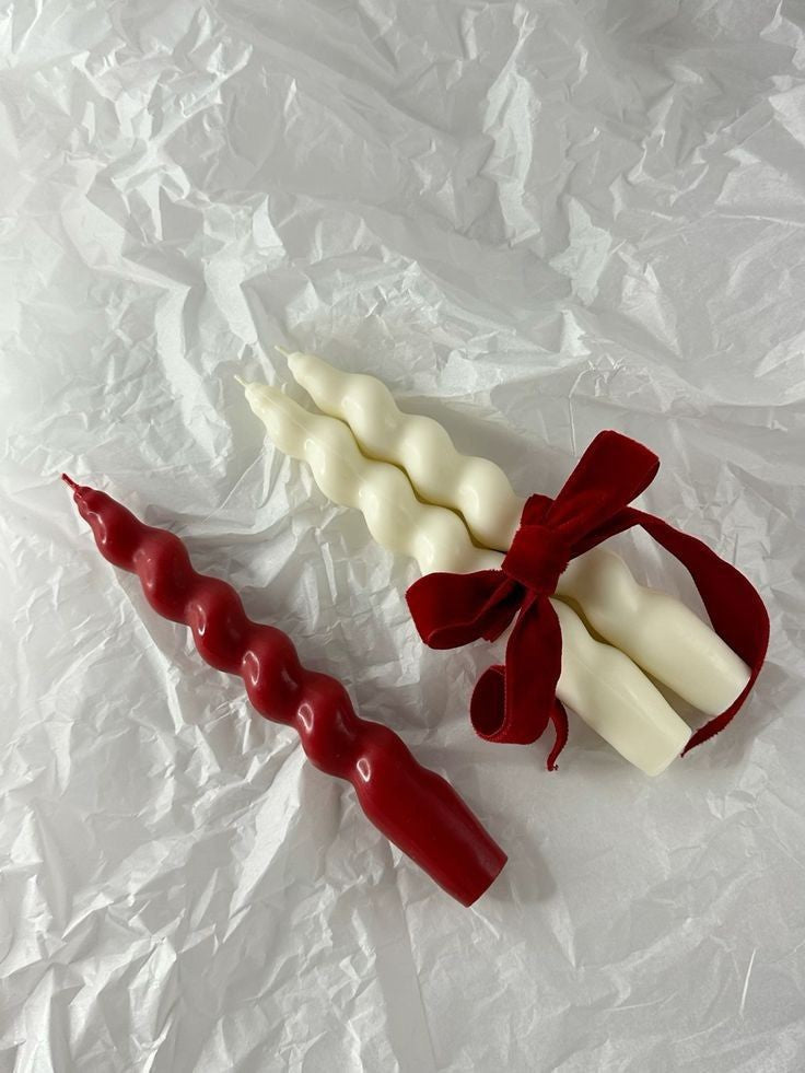 Spiral Pillar Candle