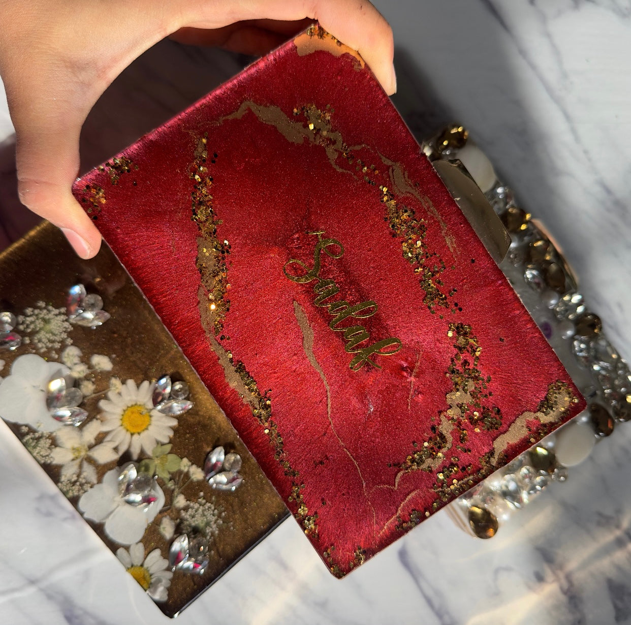 Mehroon Gemstones Clutch