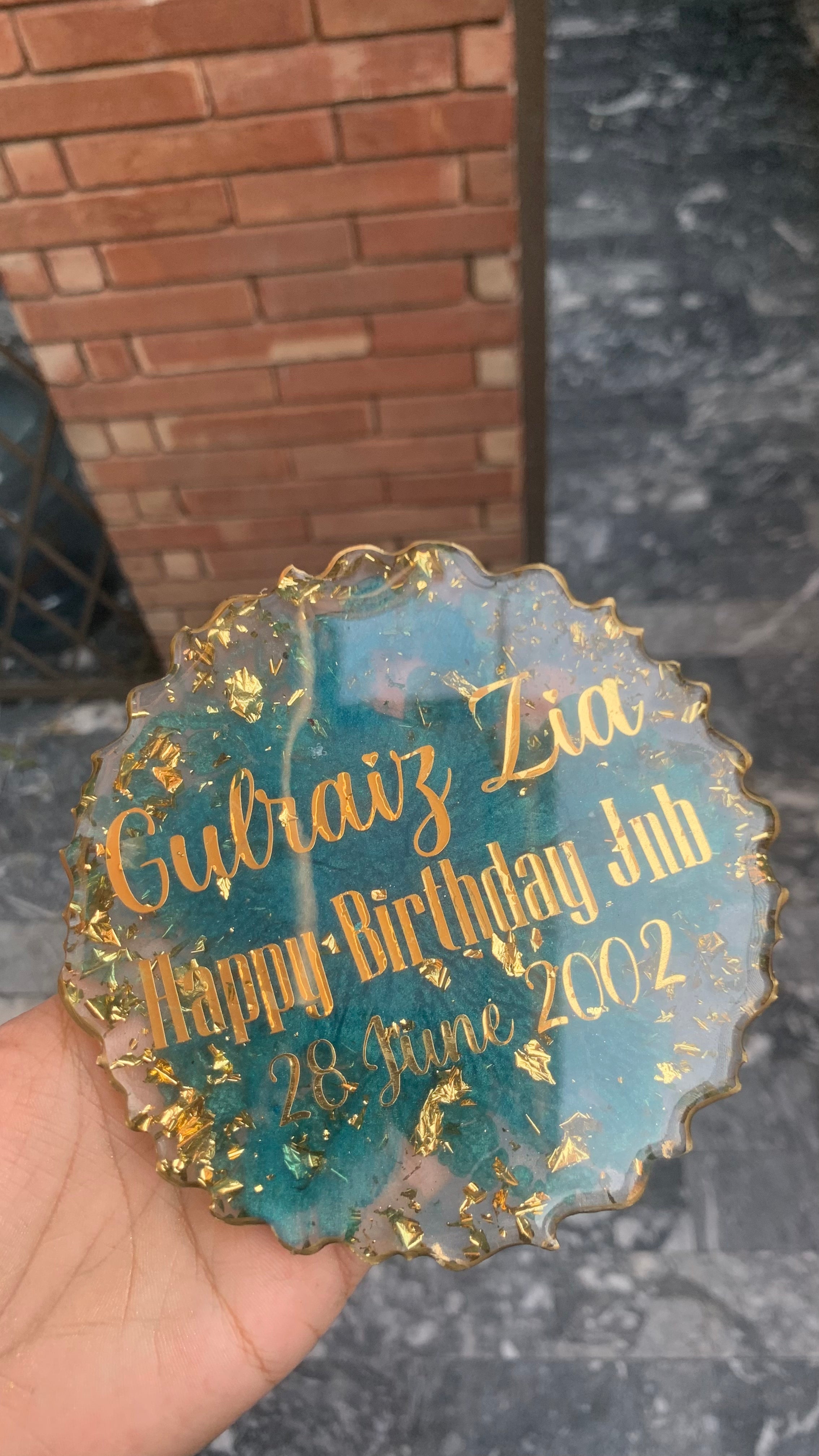 Birthday Coaster