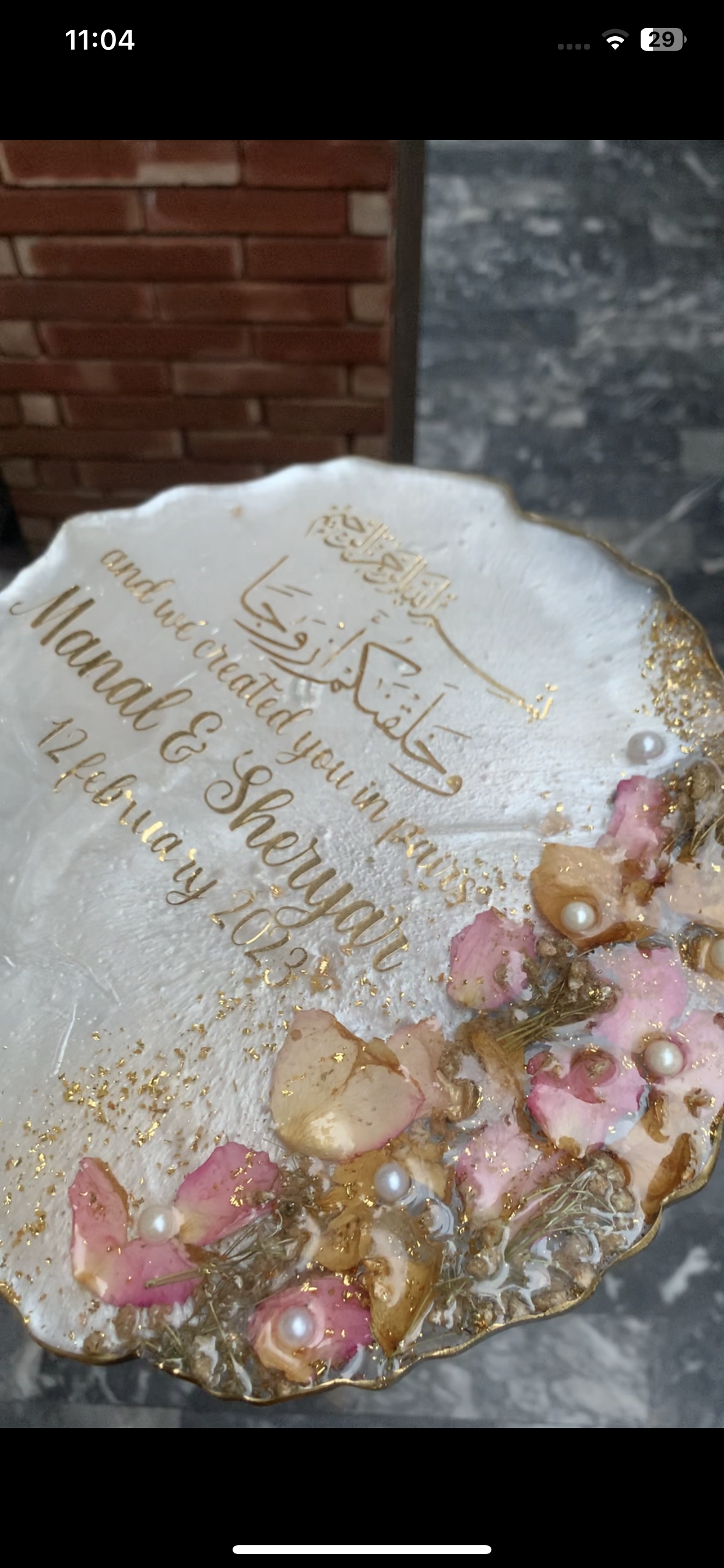 Elegant 3D Floral Plaques