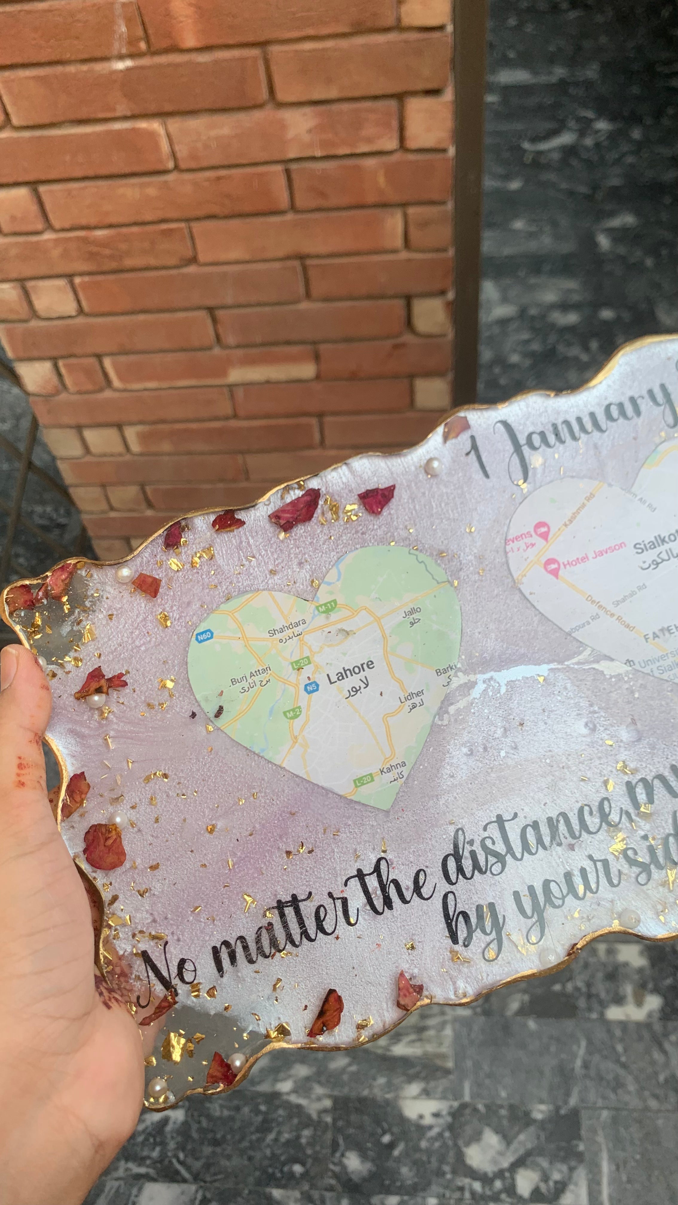 Long Distance Plaque