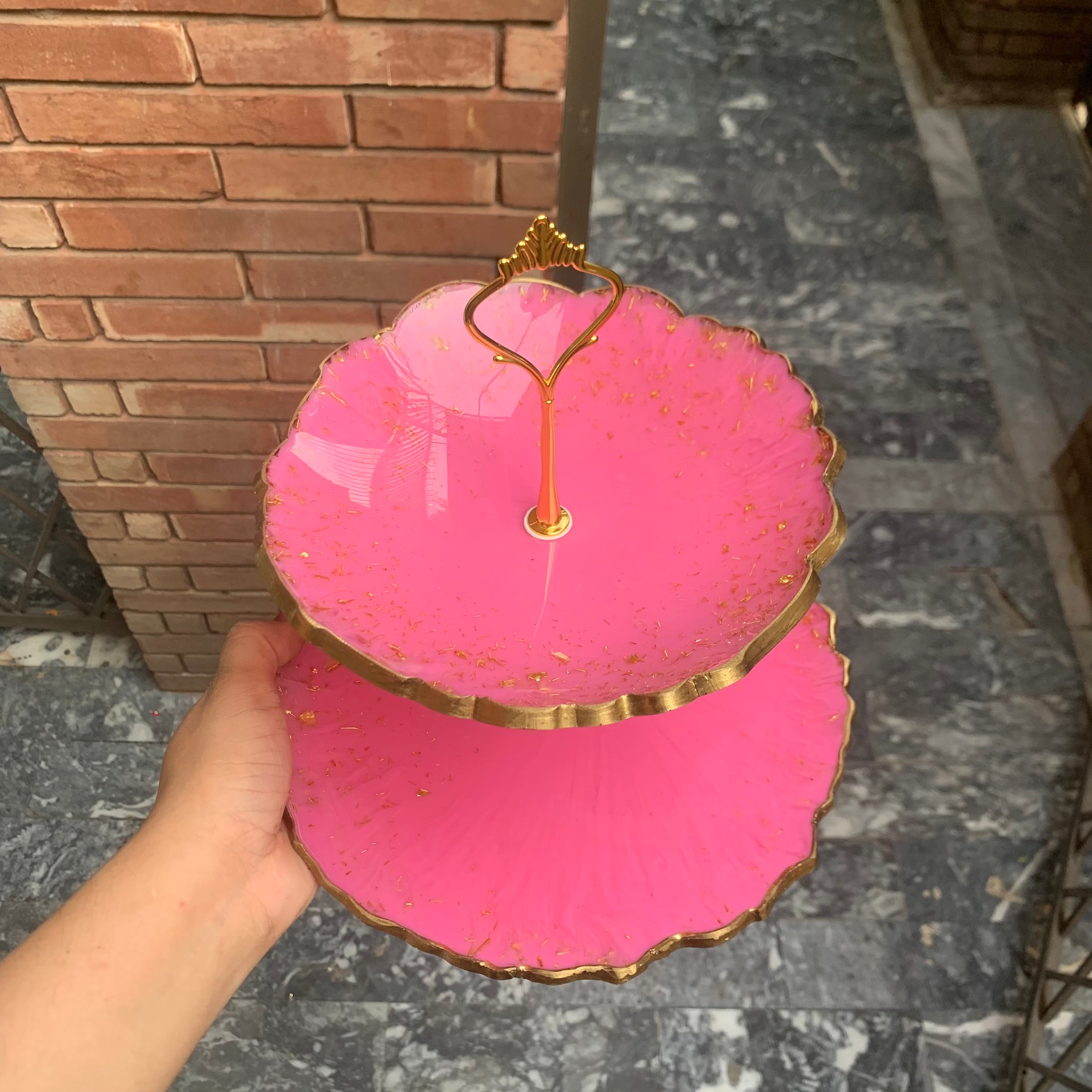 Bowl Tier Stand | Resin Cake stand