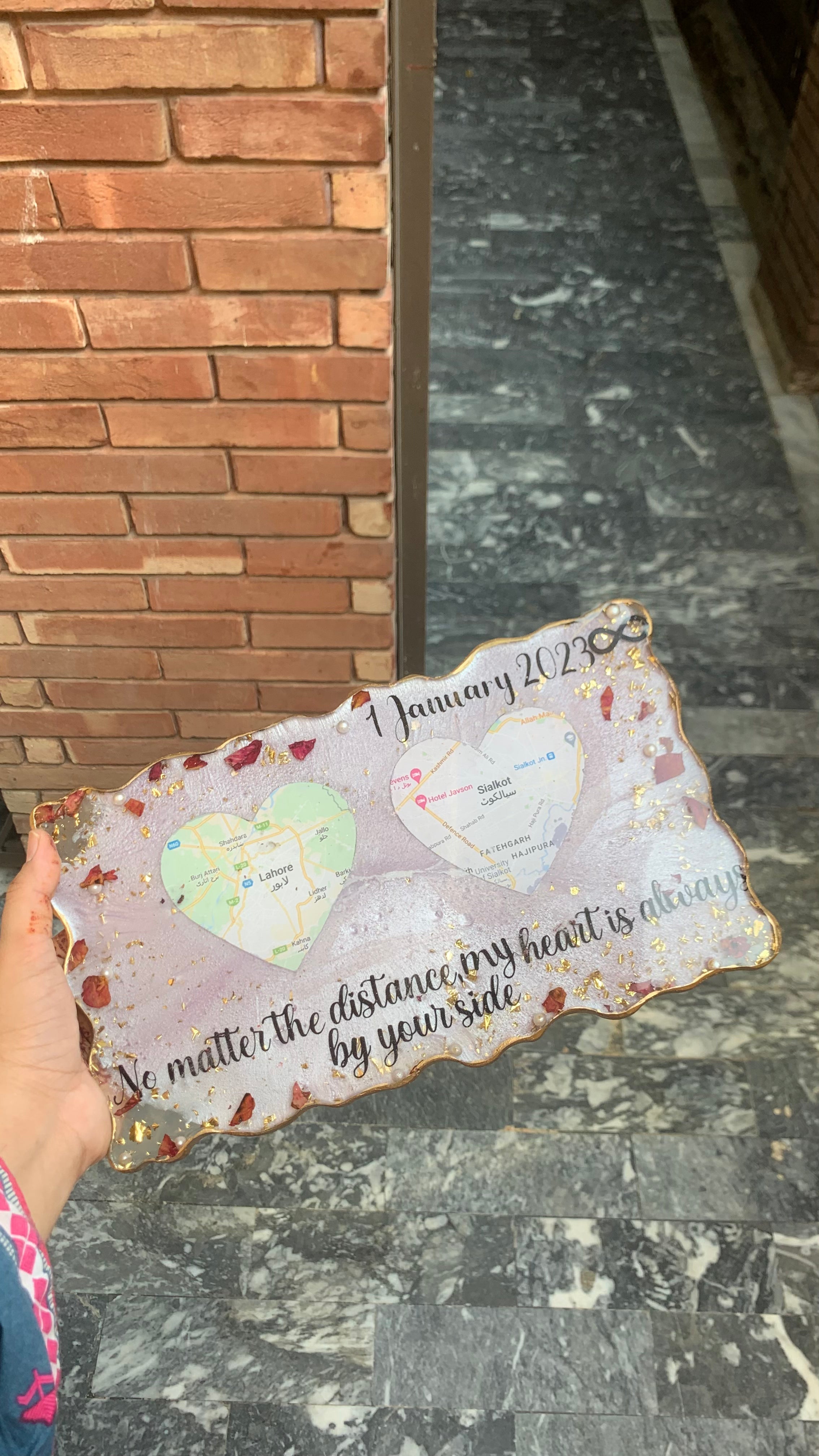 Long Distance Plaque