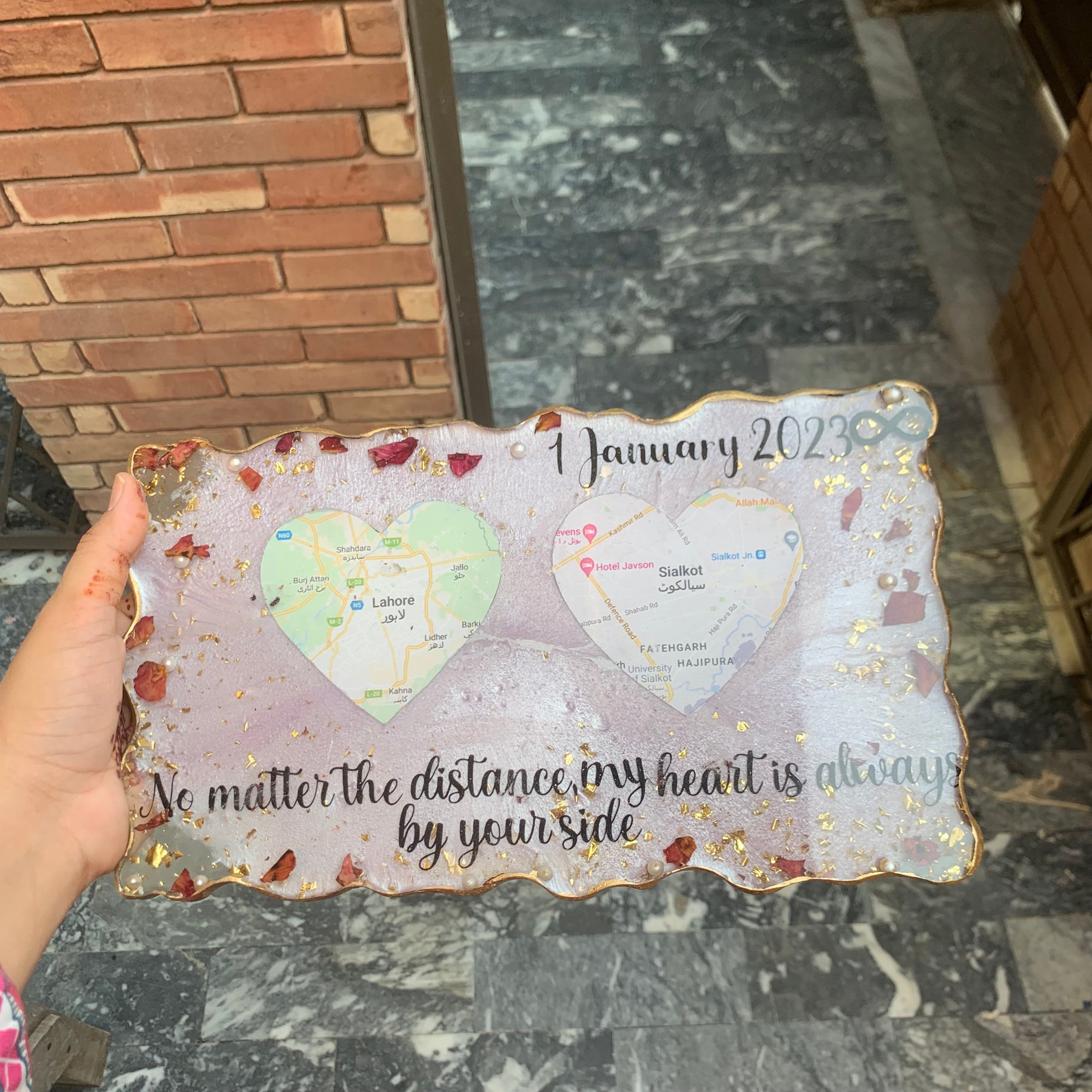 Long Distance Plaque