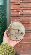 Beige Gold mini Plaque