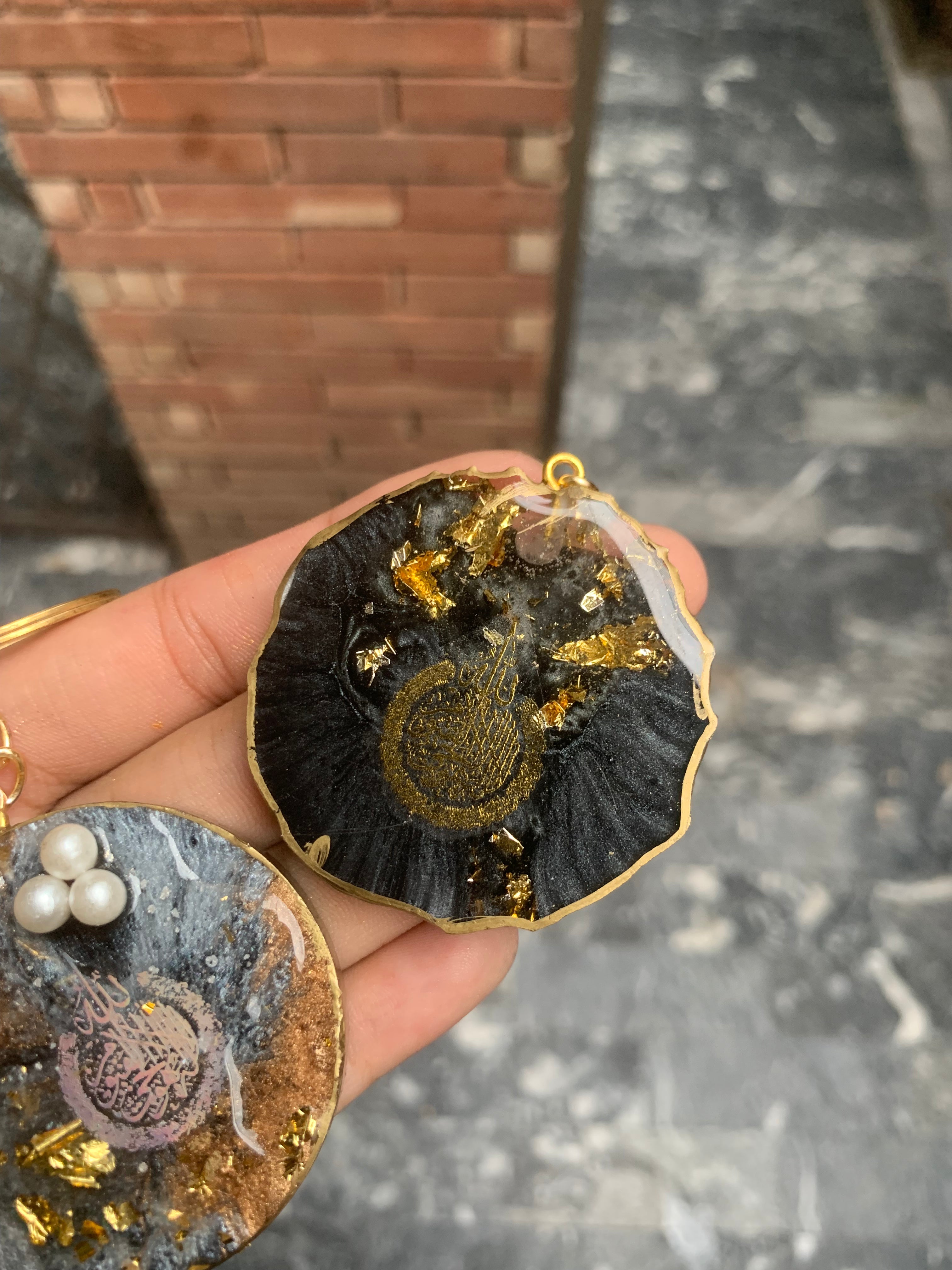 Ayat Ul Kursi Resin Keychain